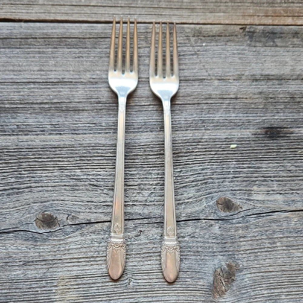1847‎ Roger Bros Silverware Forks Silver Plated
